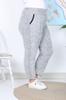 Women's Style Plus Size Pants Plus Size Clothing Full Flexible High Waist Comfortable Plush Fleece Warm