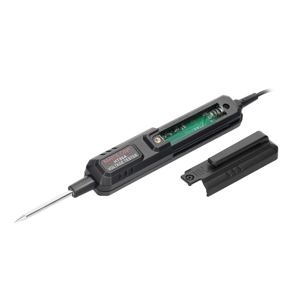 0,8-100 В автомобильный детектор напряжения ручка ЖК-дисплей с подсветкой фонарик чувствительность удержания данных