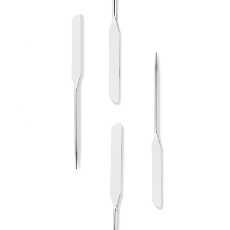 Лопатка для макияжа из нержавеющей стали, палочка для смешивания тонального крема, инструмент для смешивания тонального крема