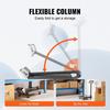 Computing Digital Platform Scale, 300 kg Load, 50 g High Accuracy, Electronic Floor Scale with LB/KG, Tare, Price Calculator, AC/DC Power Supply, Fit