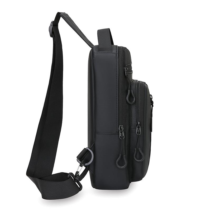 Унисекс Многофункциональная сумка через плечо - Водостойкий нейлоновый слинг на грудь с организационными карманами
