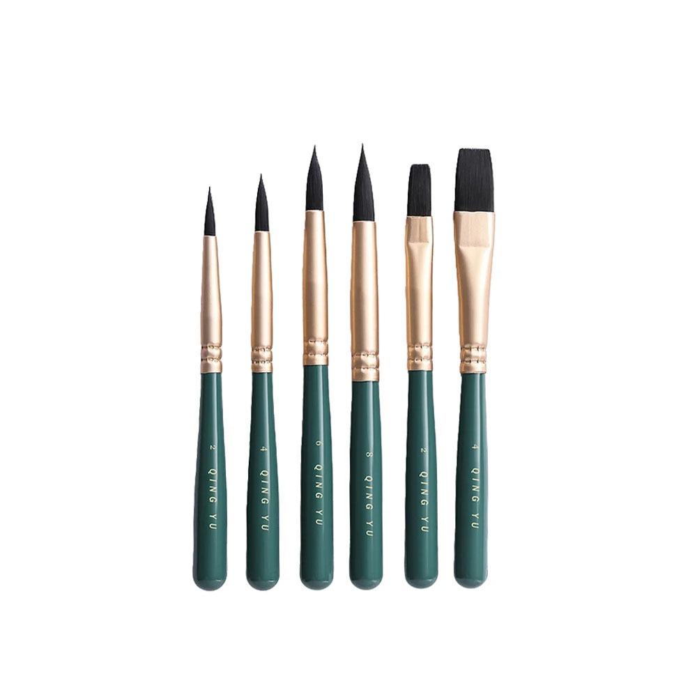 Durable Nylon Paintbrushes Multi-Functional Portable Watercolor Brush Watercolor Gouache Brush Art Painting