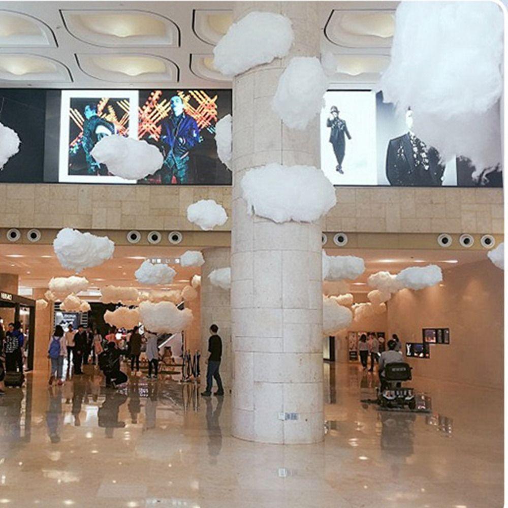 Party Backdrops Clothing Stores Cloud Ornaments Party Supplies Prop Cotton Artificial Cotton