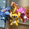 Adorable Cartoon Stitch Keychain Cute Silicone Bag Charm Creative Car Key Ring