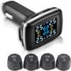 Система мониторинга давления в шинах TPMS для автомобиля, Монитор давления в шинах с 4 внешними датчиками