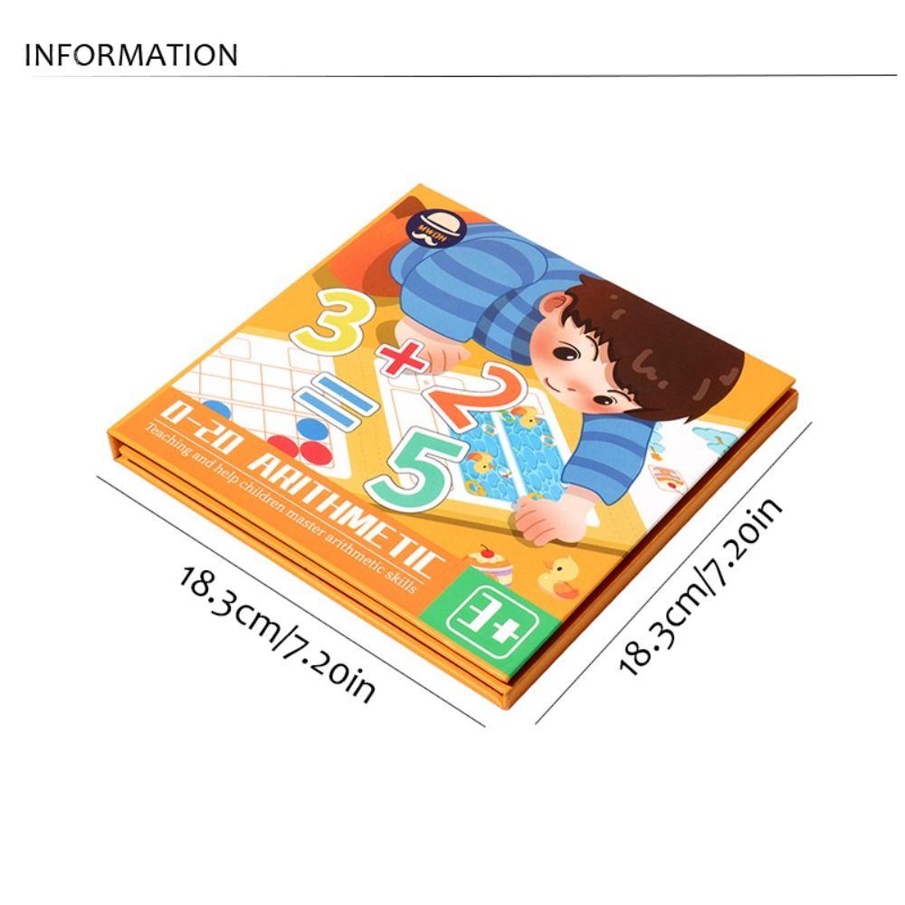 Montessori Magnetic Learning Math Toys Educational Arithmetic From 0 To 20 Toys Early Education