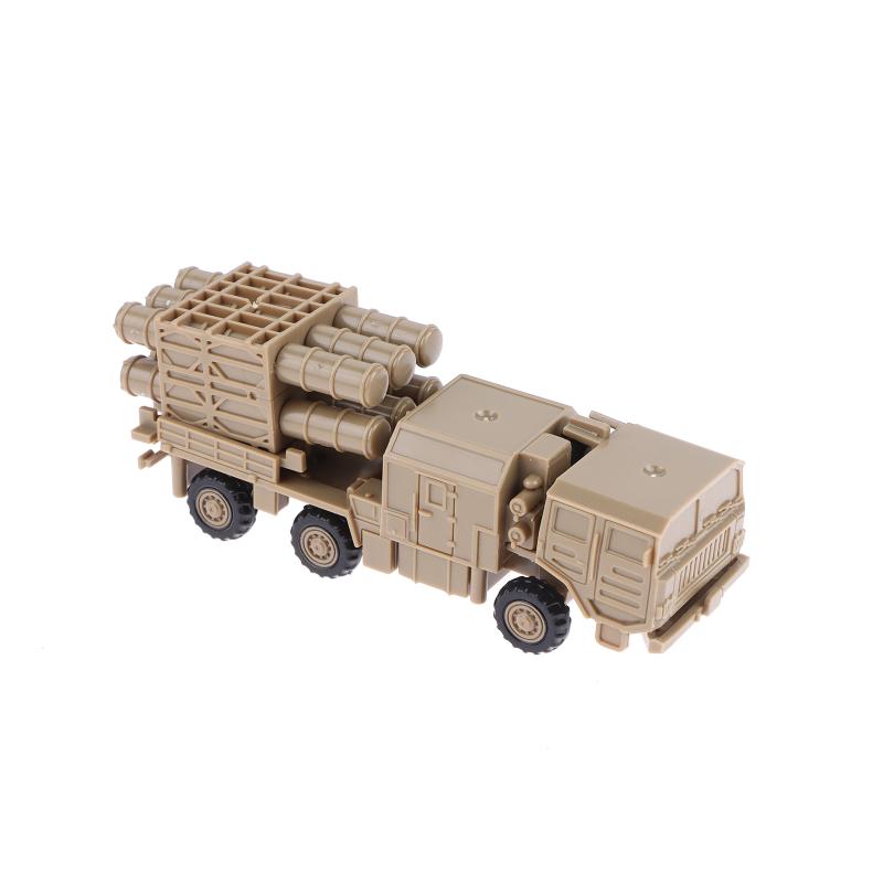 1/144 Китайский зенитно-ракетный комплекс HQ-16 4D сборная модель-шасси Песочный стол Игрушка Не требует клея