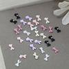 Nail Butterfly Nail Art Tools Shiny Lightweight 3D Colorful Nail Bow Bow Ornaments Style
