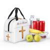 He Is Risen, Shirley's Bread ApronInsulated Lunch Bag for Women Office Cooler Thermal Food BoxTotePortable Lunch Boxes Container