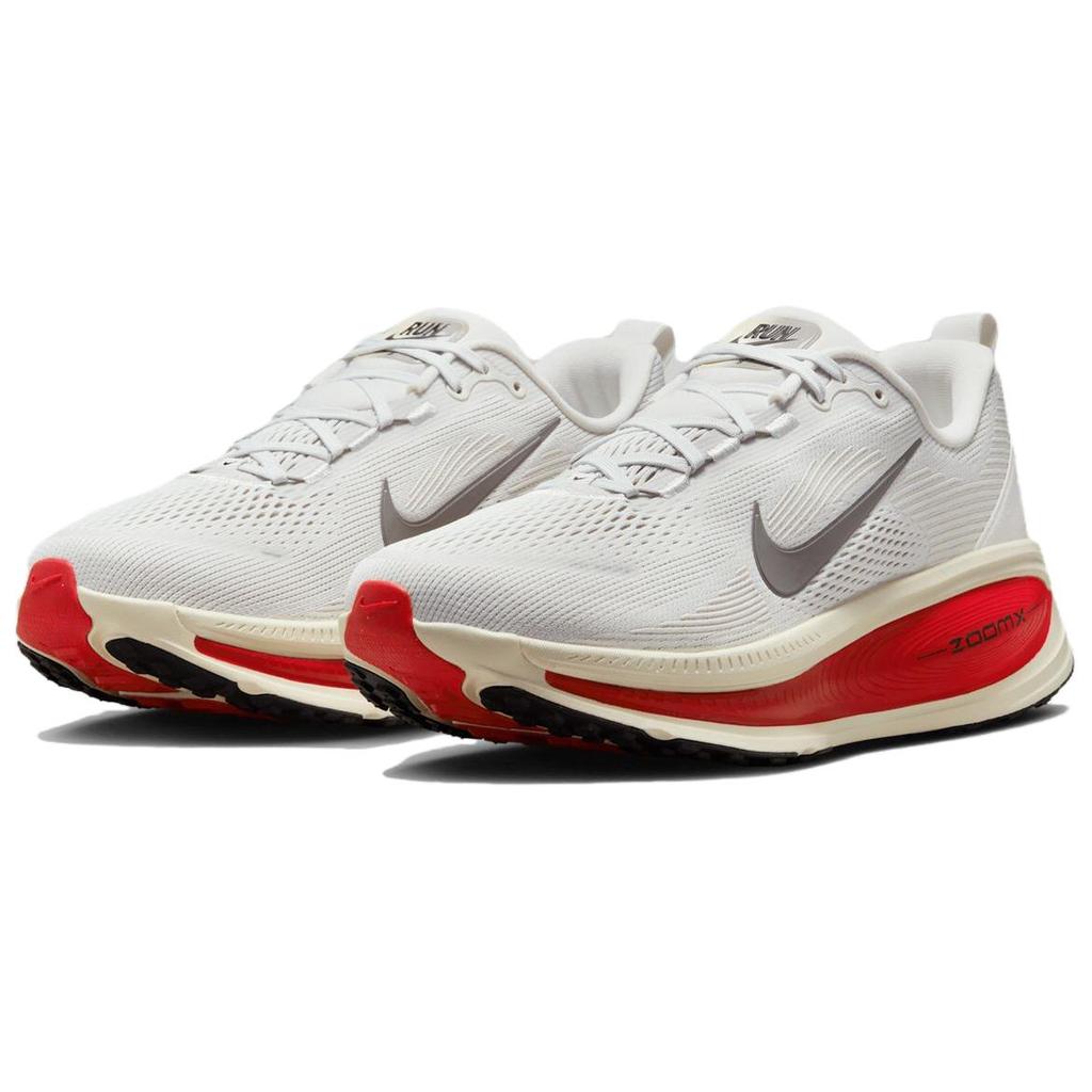 Nike Vomero 18 Platinum Tint Siren Red Кроссовки Унисекс Кремовый Светло-Дымчато-Серый Металлический-Оловянный HM6803-001