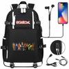 USB Gaming Headset for Teens, Student Backpack for Boys Girls Casual Travel, Double Shoulder Bag, Hot New Trend