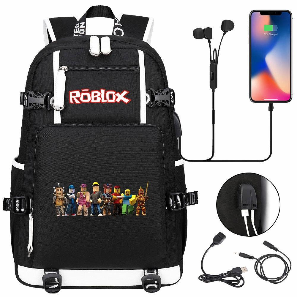 USB Gaming Headset for Teens, Student Backpack for Boys Girls Casual Travel, Double Shoulder Bag, Hot New Trend