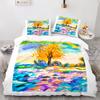 3D Color Lead Painting Bedding Set Single Twin Full Queen King Size Art Bed Set Aldult Kid Bedroom Decor Best Gift For Family