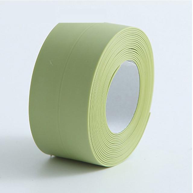 Уплотнительная лента, герметизирующая лента, самоклеящаяся водонепроницаемая наклейка на стену, лента для края раковины для ванной комнаты, кухонные аксессуары, душевая кабина