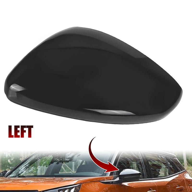 Rearview Mirror Cover Side View Mirror Cap Shell For Peugeot 208 Peugeot 2008 Opel Corsa F 2024 2025