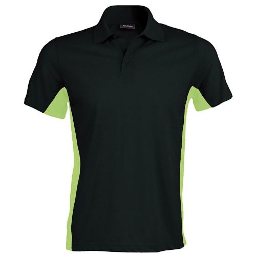 Kariban Mens Short Sleeve Flag Polo Shirt (Dual Colour)