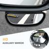 Car Blind Spot Mirror Auto Parking Convex Mirrors Blindspot Glass Rear View Rearview Car Wide Angle Mirror Road Safety Auxiliary