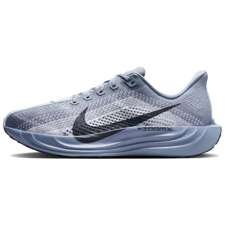 Новые кроссовки для бега Nike ZoomX Pegasus Plus с низким верхом, устойчивые к истиранию, унисекс, серые/белые, FQ7262-402