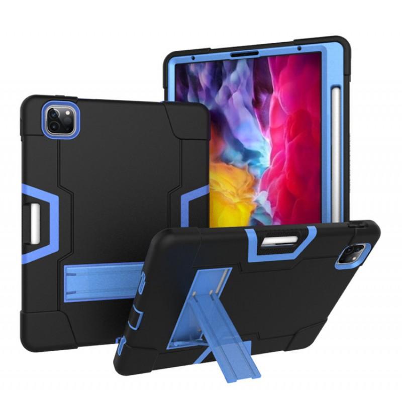 Full-Body Protective Case With Kickstand IPad Pro 12.9 Inch 2020 2021 B Series Armor Shell Silicone Cover