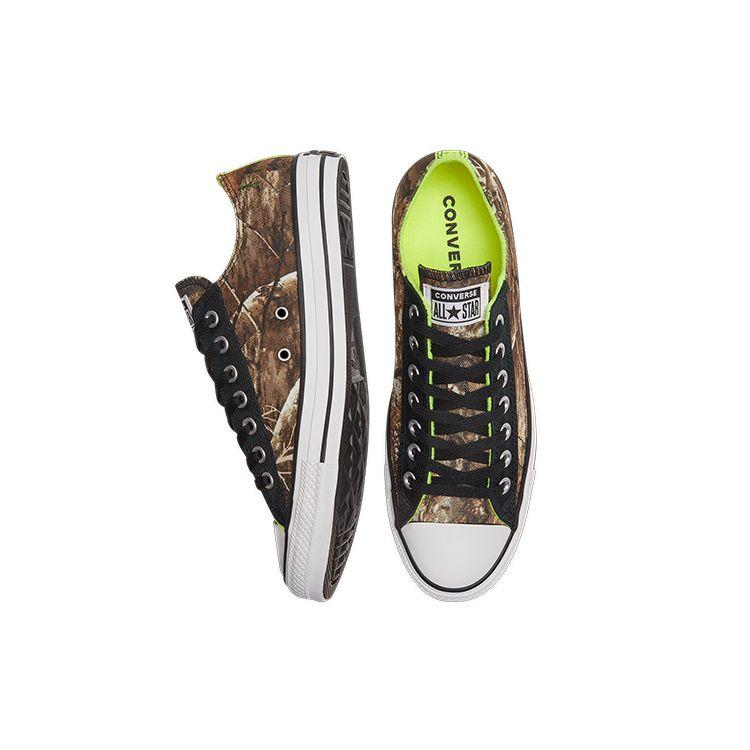 Converse Chuck Taylor All Star Удобные низкие кеды из парусины Унисекс Коричневые 169683C