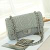 Elegant 2025 Camellia Chain Bag: Fragrant, High-End Goatskin, Square Design