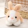 Милые плюшевые игрушки-кролики, плюшевые игрушки-зайчики, подвеска для сумки, детская игрушка для девочек, подарки на день рождения, мини-плюшевая кукла-животное, брелок для ключей