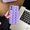 INS Япония Корея 3D Милый Чехол в Форме Сердца Для Для Iphone 16 15 14 Plus 11 13 12 Pro Max Mini X XR XS SE 7 8 Подушка Безопасности Ударопрочный Чехол