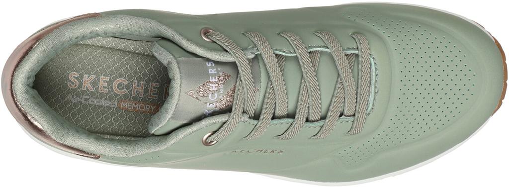 Skechers Uno - Shimmer Away женские кроссовки шалфей