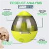 Интерактивная игрушка для кошек IQ Treat Ball, умные игрушки для домашних животных, шарик для еды, диспенсер для еды для кошек, играющих в тренировочные мячи для домашних животных