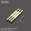 1Pc/2Pcs HSS Self Centering Hinge Twist Drill Bits 9/64" 5mm Window Doors Screw Hole Saw Woodworking Reaming Cabinet Tool Set