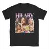 Футболка Hilary Duff The Lucky Me Tour 2026 для унисекс женщин с графическим принтом, 100% хлопок