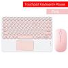 Wireless Bluetooth Keyboard For iPad,Wireless Keyboard Mouse Combo For Samsung Tab Tablet