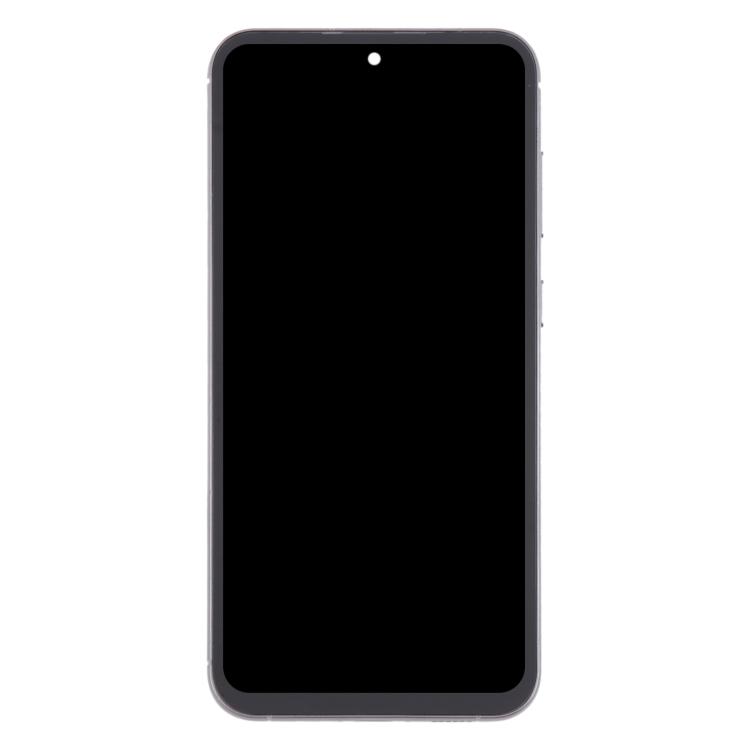 Для Samsung Galaxy S23 FE SM-S711B 6.43 дюйма OLED ЖК-экран дигитайзер полная сборка с рамкой (черный)