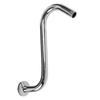 1 S-curve Shower Arm 1 Round Cover Silver