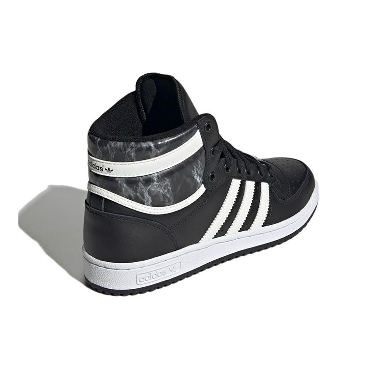 Adidas Оригинальные кроссовки Top Ten Rb Comfortable Durable High-Top женские кроссовки Black White HQ6754