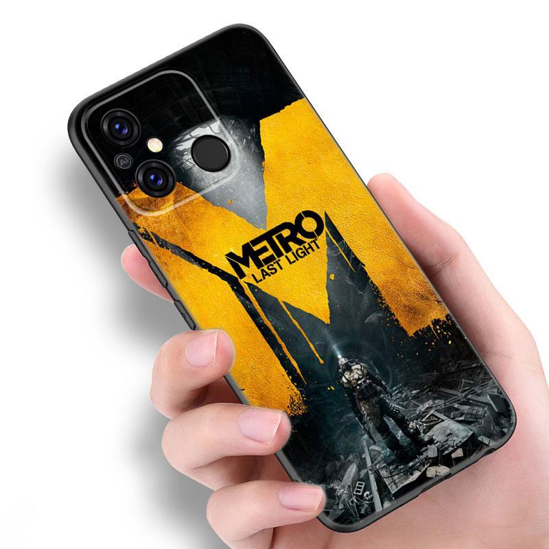 Чехол для телефона Metro 2033 Black для Xiaomi Redmi 11 Prime 11A 12C 13C A1 A2 Plus 12 4G 10 5G 8A 9A 10A 9C 10C 9i 12R Note 9T