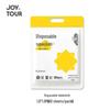JOYTOUR Плотные прозрачные одноразовые пластиковые скатерти, 1,8x1,8 м, 20 шт.