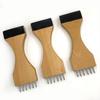 Wooden Webbing Stretcher Upholstery Tool Webbing Puller Anti-Slip Grip Steel Pins Carpet Canvas Furniture Repair Reupholstering Supplies