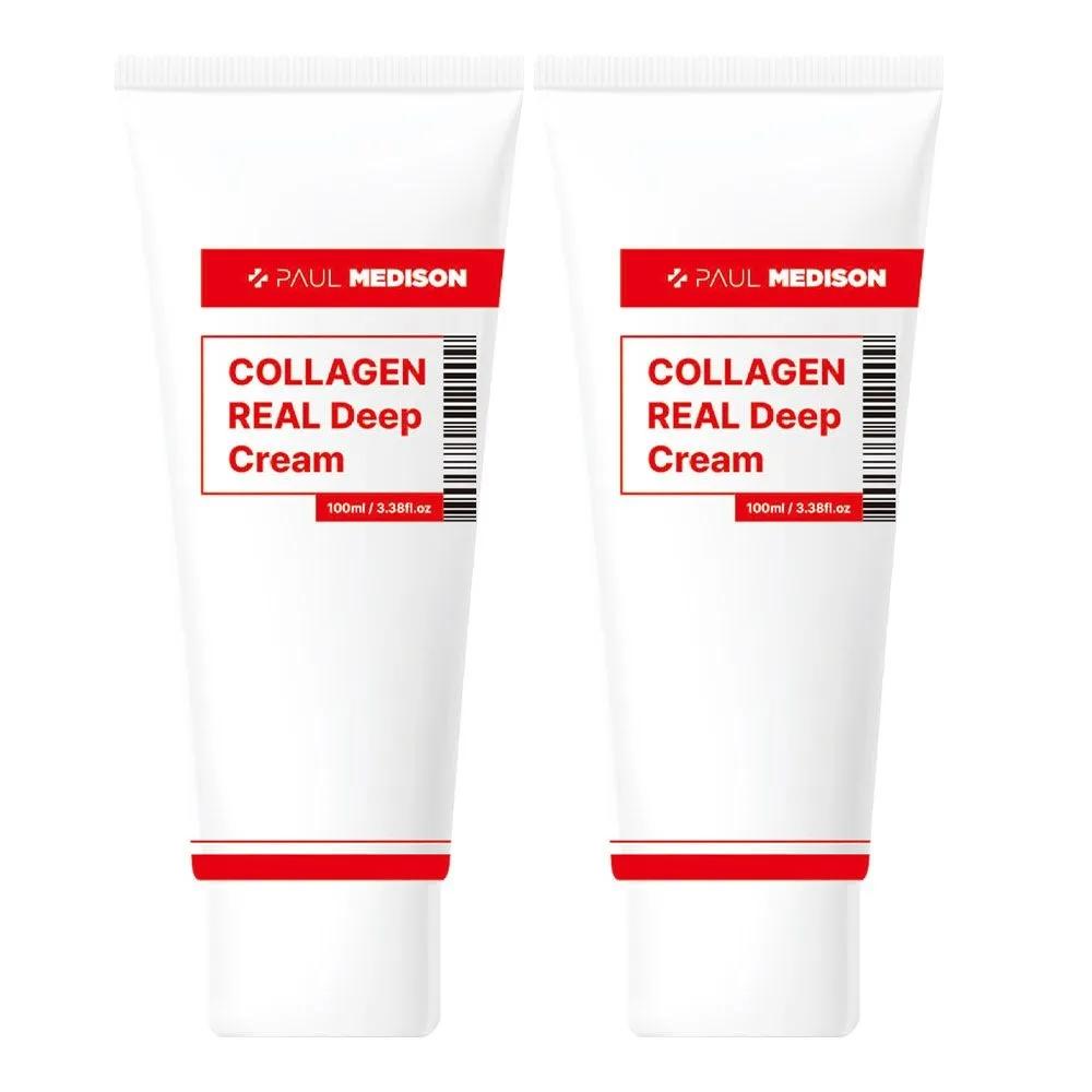 PAUL MEDISON Collagen Real Deep Cream, 100ml, 2 pieces