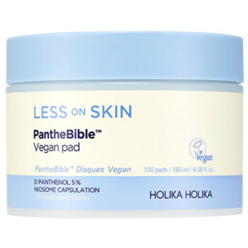 Holika Holika Less On Skin Пант Библ Веганские диски 180 мл, 100 шт., 1 шт.