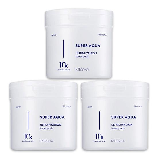 MISSHA Тоник Super Aqua Ultra Hyaloron, 180 г (90 подушечек)