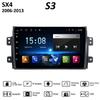 Android Carplay For Suzuki SX4 2006-2013 Fiat Sedici 2005-2014 9 Inch Car Radio Multimedia Video Player GPS Navigation WIFI 2+32GB