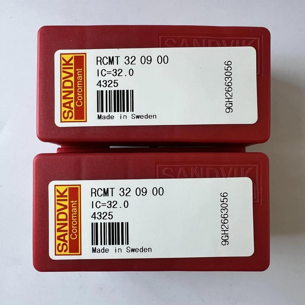 Original Sandvik / RCMT320900 4325 /CNC CARBIDE Tool Blade 5 Pcs