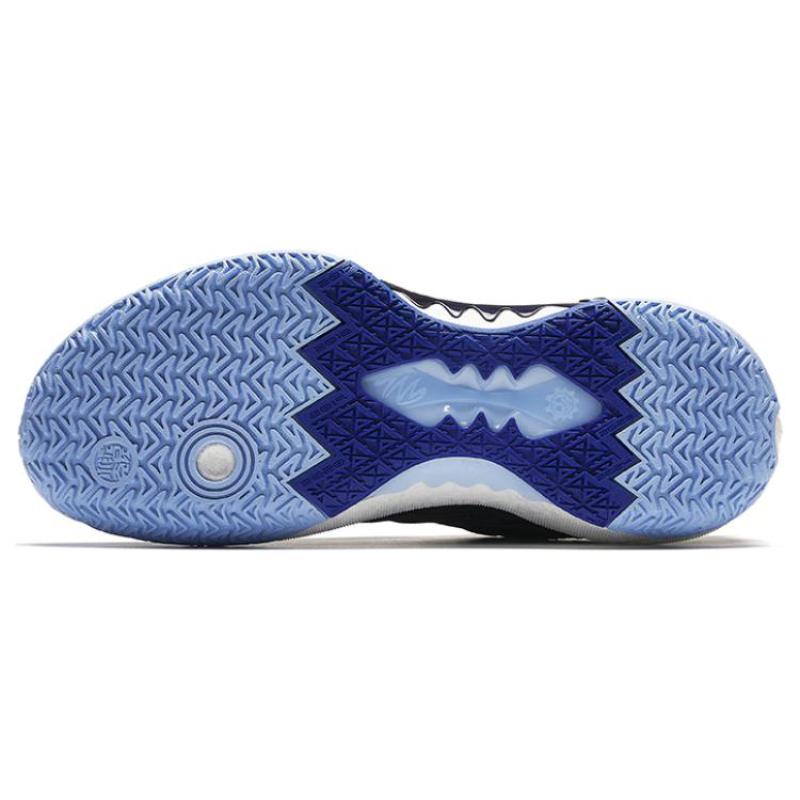 Anta Кроссовки для баскетбола Shock Wave 5 Team с амортизацией, износостойкие, низкие, мужские, черные с синим, 112411606-3