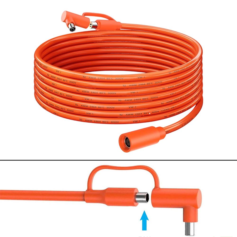 DC8MM 10 Meter Extension Cable 12AWG with DC7909 DC8020 Connectors for Solar For Power Stations Compatible with BLUETTI