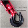 Heavy-Duty Lifting Pulley Block with Bearings and Hook for Manual Hoisting