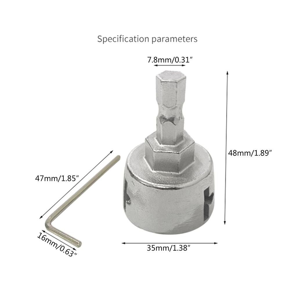 Набор инструментов для снятия заусенцев по металлу с шестигранной ручкой, сверла для снятия заусенцев, противоскользящий инструмент для снятия фасок, инструмент для снятия заусенцев по смоле