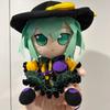 20cm Anime Game TouHou Project Komeiji Koishi Kawaii Fumo Cosplay Soft Cotton Doll Cartoon Change Suit Sitting Toy Figures Gift