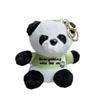 Мягкий брелок в виде панды, мультяшный автомобильный брелок, портативная плюшевая кукла, сумка, кулон, студент