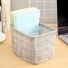 Foldable Storage Basket with Handles Waterproof Large Capacity Cotton Linen Printed Multifunctional Home Office Nursery Laundry Closet Organizer Bin
